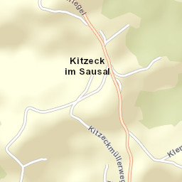 Kitzeck im Sausal Street Map