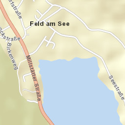 Feld am See Street Map