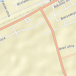 Balatonboglár Street Map