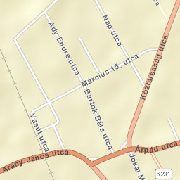 Cece Street Map