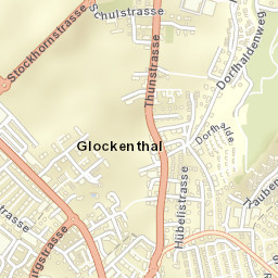 Thun District Street Map