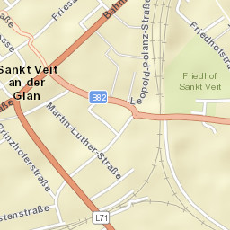 Sankt Veit an der Glan Street Map