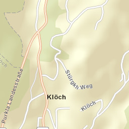 Klöch Street Map