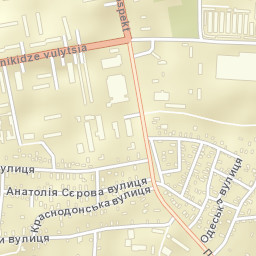 Berdyansk Street Map