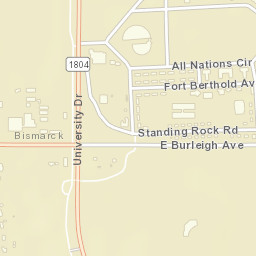 All Nations Cir, Bismarck, ND 58504 Street Map