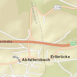 Abfaltersbach Street Map