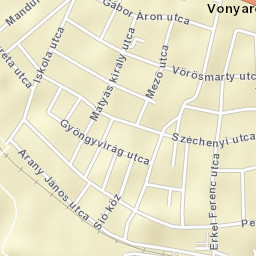 Vonyarcvashegy Street Map
