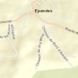 Ependes Street Map