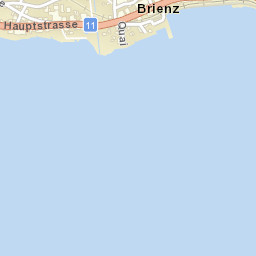 Brienz Street Map