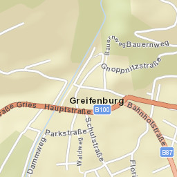 Greifenburg Street Map