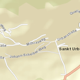 Sankt Urban Street Map