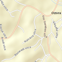 Ozora Street Map