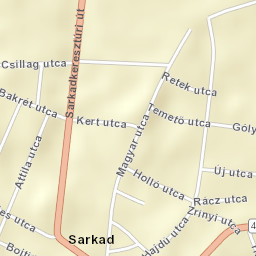 Sarkad Street Map