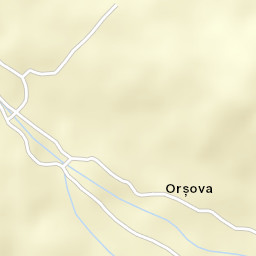 Orșova Street Map