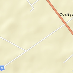 Costişa Street Map