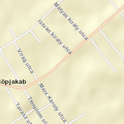 Fülöpjakab Street Map