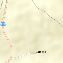 Curețe Street Map