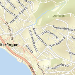 Hilterfingen Street Map