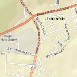 Liebenfels Street Map