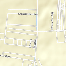 Comuna Floreşti Street Map