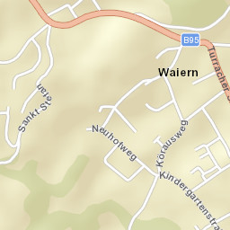 Waiern Street Map