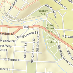 400-450 Northeast Maiden Lane Pullman WA Street Map