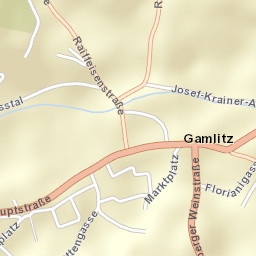 Gamlitz Street Map