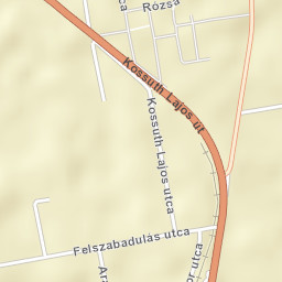 Sármellék Street Map