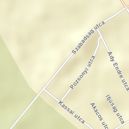Németkér Street Map