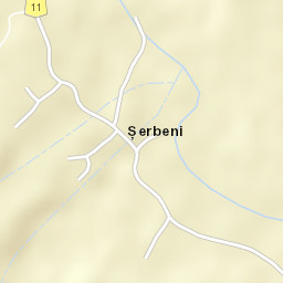 Șerbeni Street Map