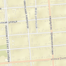 Proletarsk Street Map