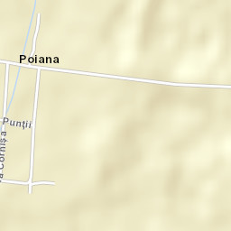 Poiana Street Map