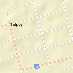 Talpoș Street Map