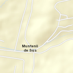 Comuna Muntenii de Sus Street Map