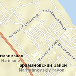 Narimanov Street Map