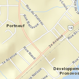 Portneuf Street Map