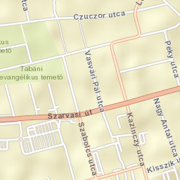 Békéscsabai Járás Street Map