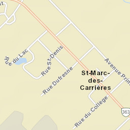 Saint-Marc-des-Carrières Street Map
