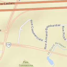 Donnacona Street Map