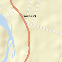 Gornești Street Map