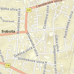 Murska Sobota Street Map