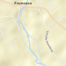 Frumoasa Street Map