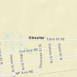 Old Railroad Rd W, Streeter, ND 58483 Street Map