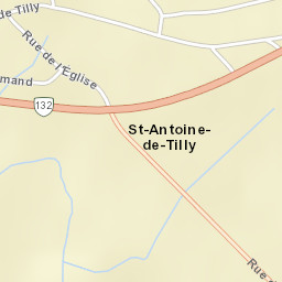 Saint-Antoine-de-Tilly Street Map