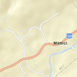Mătrici Street Map