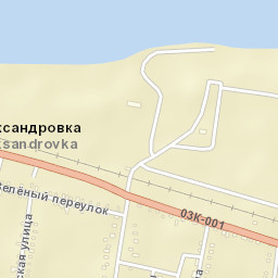 Shirochanka Street Map