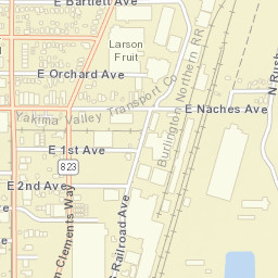 100-102 West Naches Avenue Selah WA Street Map