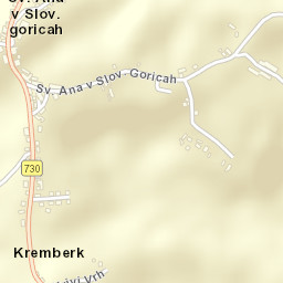 Sv. Ana v Slov. Goricah Street Map