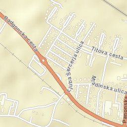 Radenci Street Map