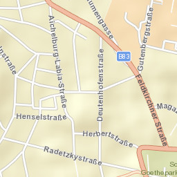 Klagenfurt am Wörthersee Street Map